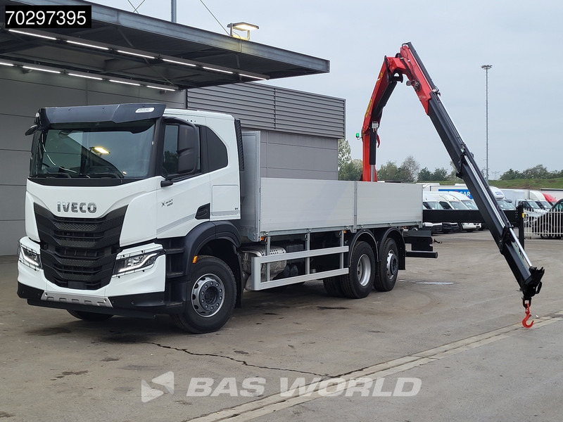 Iveco X-Way 420 6X2 UNUSED Palfinger PK19001 SLD5 Crane Lift+steering-Axle ACC Euro 6 - Nákladní automobil valníkový/ Plošinový, Auto s hydraulickou rukou: obrázek 5 Iveco X-Way 420 6X2 UNUSED Palfinger PK19001 SLD5 Crane Lift+steering-Axle ACC Euro 6 - Nákladní automobil valníkový/ Plošinový, Auto s hydraulickou rukou: obrázek 5