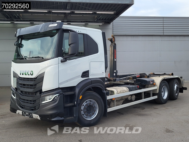 Iveco X-Way 460 6X2 Retarder HIAB 21S59 Lift+Steering-Axle Navi Automatic ACC Euro 6 - Hákový nosič kontejnerů: obrázek 5 Iveco X-Way 460 6X2 Retarder HIAB 21S59 Lift+Steering-Axle Navi Automatic ACC Euro 6 - Hákový nosič kontejnerů: obrázek 5