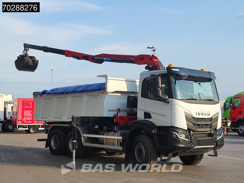 Iveco X-Way 480 6X4 NEW! HMF 2243Z-RCS Z-Crane kran 12m3 KH-Kipper Retarder Big-Axle - Sklápěč, Auto s hydraulickou rukou: obrázek 3 Iveco X-Way 480 6X4 NEW! HMF 2243Z-RCS Z-Crane kran 12m3 KH-Kipper Retarder Big-Axle - Sklápěč, Auto s hydraulickou rukou: obrázek 3