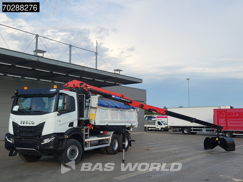 Iveco X-Way 480 6X4 NEW! HMF 2243Z-RCS Z-Crane kran 12m3 KH-Kipper Retarder Big-Axle - Sklápěč, Auto s hydraulickou rukou: obrázek 5 Iveco X-Way 480 6X4 NEW! HMF 2243Z-RCS Z-Crane kran 12m3 KH-Kipper Retarder Big-Axle - Sklápěč, Auto s hydraulickou rukou: obrázek 5
