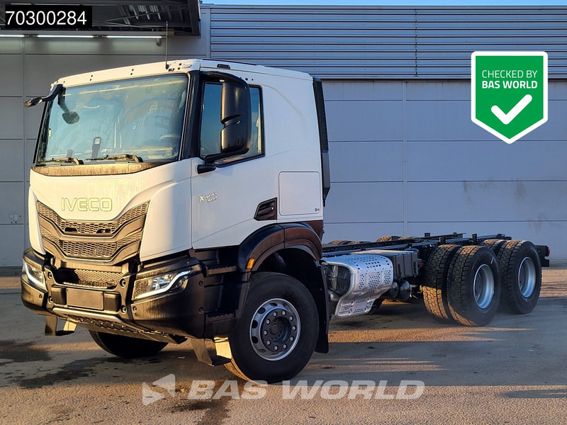Iveco X-Way 500 X-Way 6X4 NEW 6x4 chassis Sleepercab Rear Air suspension Automatic Euro 6 - Podvozek s kabinou: obrázek 1 Iveco X-Way 500 X-Way 6X4 NEW 6x4 chassis Sleepercab Rear Air suspension Automatic Euro 6 - Podvozek s kabinou: obrázek 1