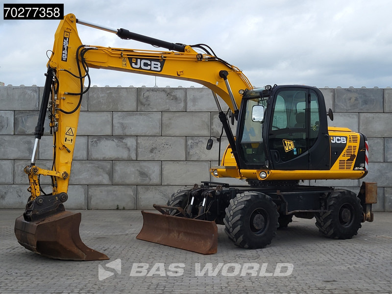 JCB JS145W BLADE + OUTRIGGERS - Kolesové rýpadlo: obrázek 2 JCB JS145W BLADE + OUTRIGGERS - Kolesové rýpadlo: obrázek 2
