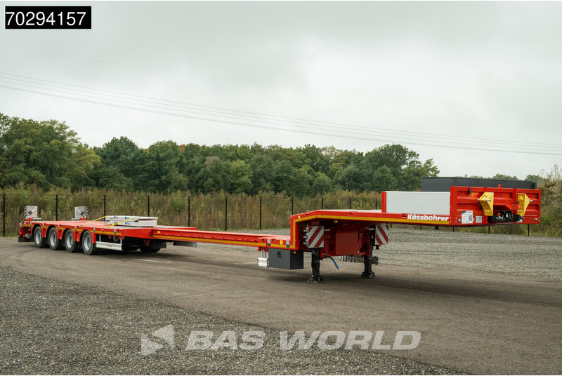 Kässbohrer LB4E 4 axles Extendable - 615cm 1x Lift + 2xSteering Axle - Podvalníkový návěs: obrázek 3 Kässbohrer LB4E 4 axles Extendable - 615cm 1x Lift + 2xSteering Axle - Podvalníkový návěs: obrázek 3