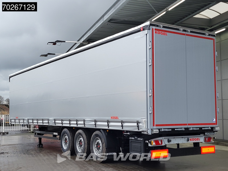 Kögel S24-1 3 axles HARDWOOD NEW SAF Liftachse Edscha - Plachtový návěs: obrázek 2 Kögel S24-1 3 axles HARDWOOD NEW SAF Liftachse Edscha - Plachtový návěs: obrázek 2