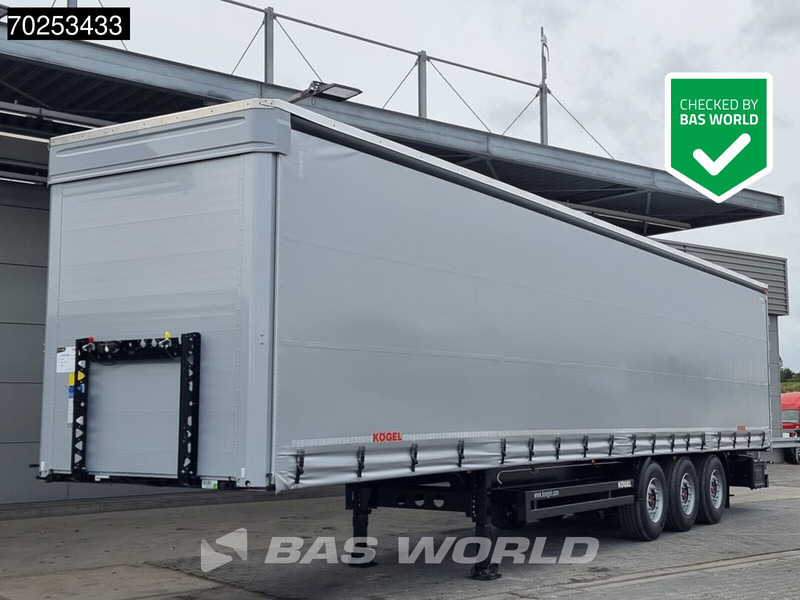 Kögel S24-1 3 axles NEW HUBDACH Liftachse Lifting+ Sliding Roof - Plachtový návěs: obrázek 1 Kögel S24-1 3 axles NEW HUBDACH Liftachse Lifting+ Sliding Roof - Plachtový návěs: obrázek 1