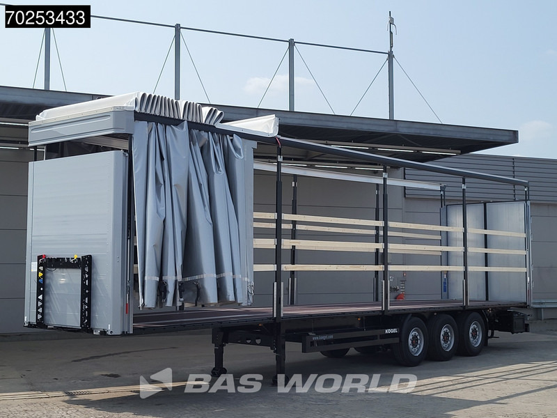 Kögel S24-1 3 axles NEW HUBDACH Liftachse Lifting+ Sliding Roof - Plachtový návěs: obrázek 2 Kögel S24-1 3 axles NEW HUBDACH Liftachse Lifting+ Sliding Roof - Plachtový návěs: obrázek 2