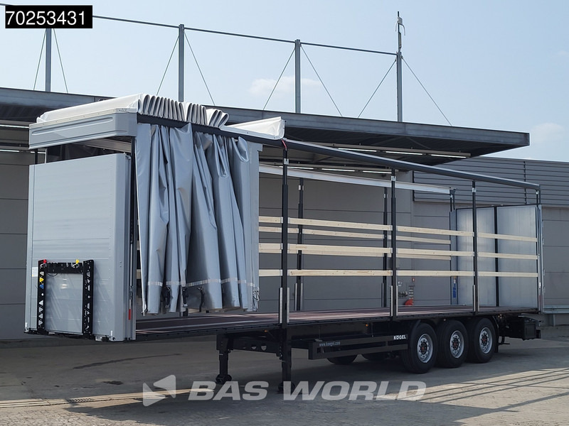 Kögel S24-1 3 axles NEW HUBDACH Liftachse Lifting+ Sliding Roof - Plachtový návěs: obrázek 2 Kögel S24-1 3 axles NEW HUBDACH Liftachse Lifting+ Sliding Roof - Plachtový návěs: obrázek 2