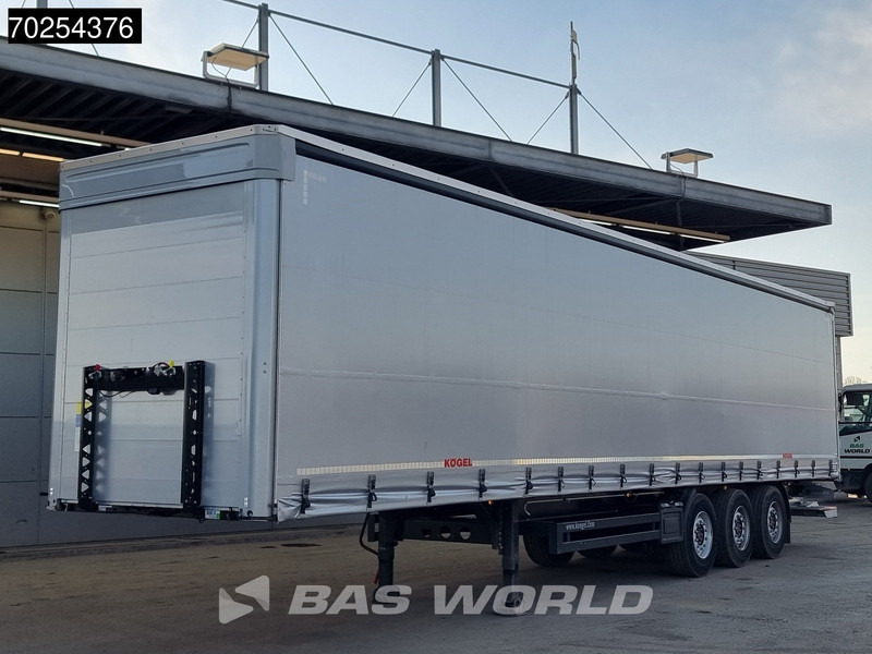 Kögel S24-1 3 axles Tailgate 2000kg NEW Liftachse Edscha LBW - Plachtový návěs: obrázek 2 Kögel S24-1 3 axles Tailgate 2000kg NEW Liftachse Edscha LBW - Plachtový návěs: obrázek 2