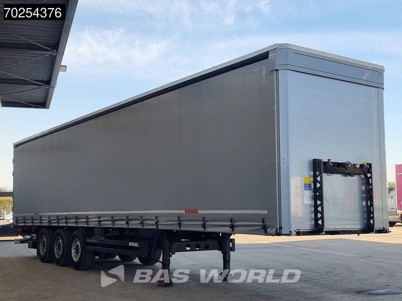 Kögel S24-1 3 axles Tailgate 2000kg NEW Liftachse Edscha LBW - Plachtový návěs: obrázek 5 Kögel S24-1 3 axles Tailgate 2000kg NEW Liftachse Edscha LBW - Plachtový návěs: obrázek 5
