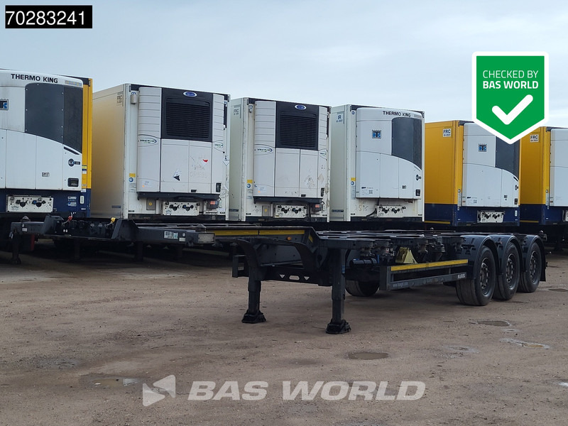 Kögel S24-2 TUV 03/26 2x20ft 1x30ft 1x40ft SAF - Kontejnerovy návěs/ Výměnná nástavba: obrázek 1 Kögel S24-2 TUV 03/26 2x20ft 1x30ft 1x40ft SAF - Kontejnerovy návěs/ Výměnná nástavba: obrázek 1