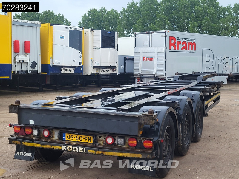 Kögel S24-2 TUV 03/26 2x20ft 1x30ft 1x40ft SAF - Kontejnerovy návěs/ Výměnná nástavba: obrázek 5 Kögel S24-2 TUV 03/26 2x20ft 1x30ft 1x40ft SAF - Kontejnerovy návěs/ Výměnná nástavba: obrázek 5