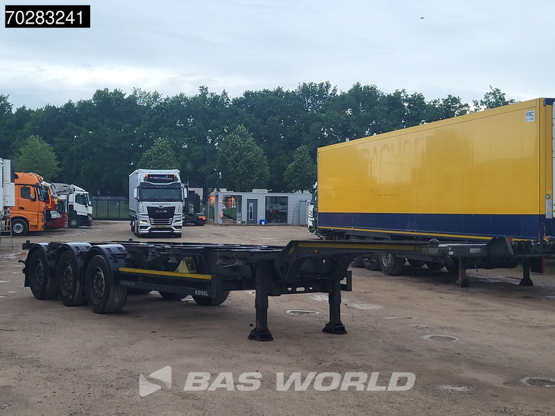 Kögel S24-2 TUV 03/26 2x20ft 1x30ft 1x40ft SAF - Kontejnerovy návěs/ Výměnná nástavba: obrázek 3 Kögel S24-2 TUV 03/26 2x20ft 1x30ft 1x40ft SAF - Kontejnerovy návěs/ Výměnná nástavba: obrázek 3