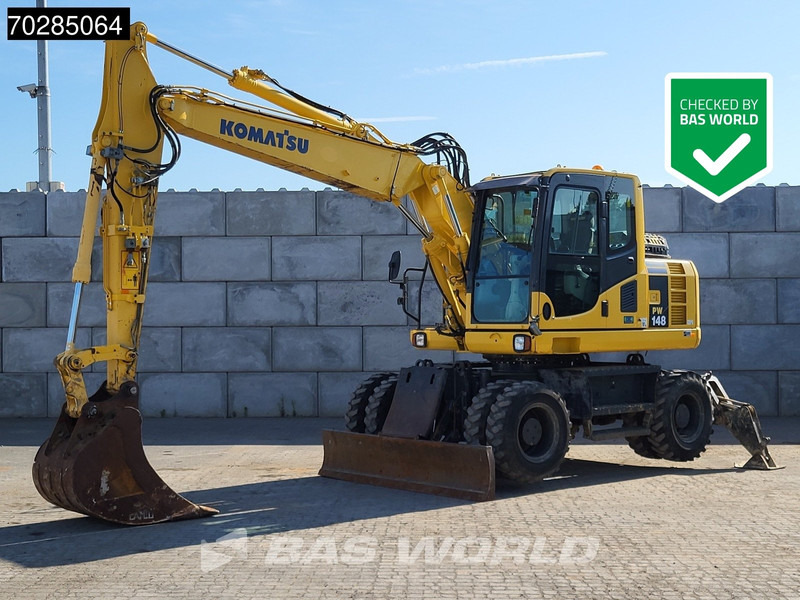 Komatsu PW148 -8 - Kolesové rýpadlo: obrázek 1 Komatsu PW148 -8 - Kolesové rýpadlo: obrázek 1