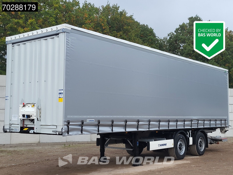 Krone SD NEW Tailgate City Lift + Steeringaxle - Plachtový návěs: obrázek 1 Krone SD NEW Tailgate City Lift + Steeringaxle - Plachtový návěs: obrázek 1