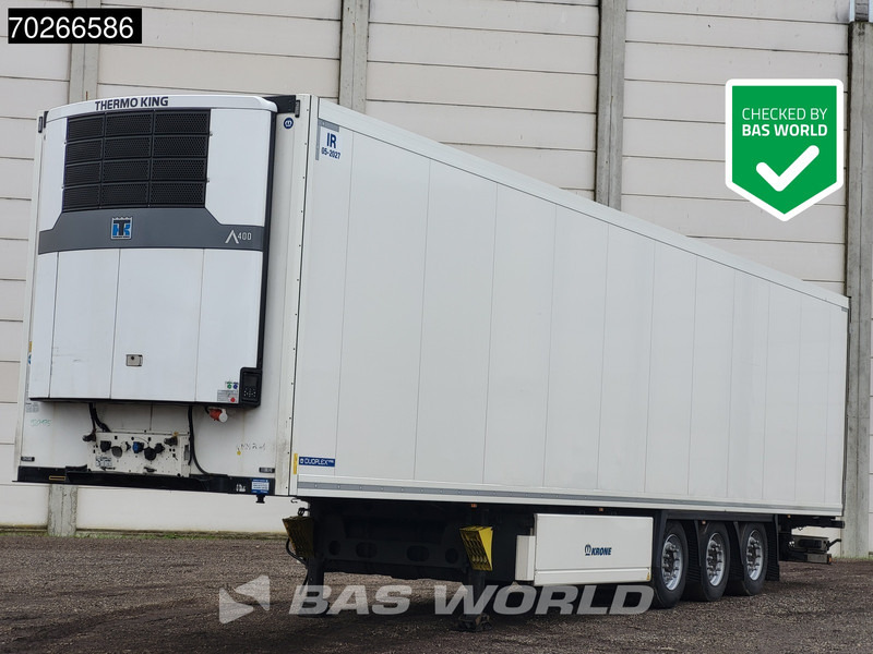 Krone Thermo King A400 ATP Valid - Doppelstock Blumenbreit Liftachse Palettenkasten - Chladírenský návěs: obrázek 1 Krone Thermo King A400 ATP Valid - Doppelstock Blumenbreit Liftachse Palettenkasten - Chladírenský návěs: obrázek 1