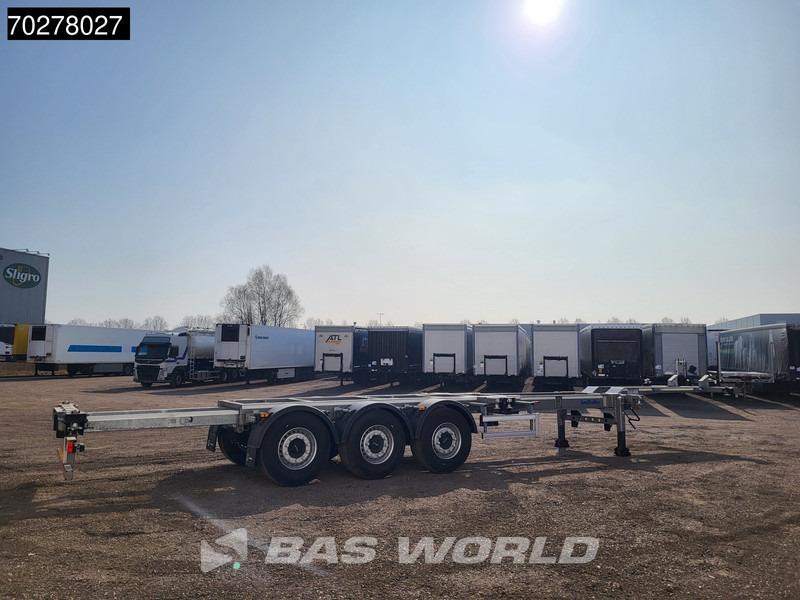Lecitrailer SR3EC 3 axles UNUSED Liftachse Multi'45 - Kontejnerovy návěs/ Výměnná nástavba: obrázek 5 Lecitrailer SR3EC 3 axles UNUSED Liftachse Multi'45 - Kontejnerovy návěs/ Výměnná nástavba: obrázek 5
