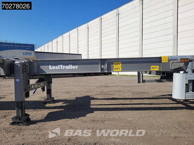 Lecitrailer SR3EC 3 axles UNUSED Liftachse Multi'45 - Kontejnerovy návěs/ Výměnná nástavba: obrázek 5 Lecitrailer SR3EC 3 axles UNUSED Liftachse Multi'45 - Kontejnerovy návěs/ Výměnná nástavba: obrázek 5