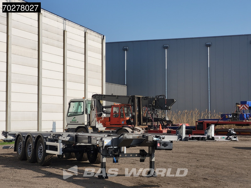 Lecitrailer SR3EC 3 axles UNUSED Liftachse Multi'45 - Kontejnerovy návěs/ Výměnná nástavba: obrázek 3 Lecitrailer SR3EC 3 axles UNUSED Liftachse Multi'45 - Kontejnerovy návěs/ Výměnná nástavba: obrázek 3