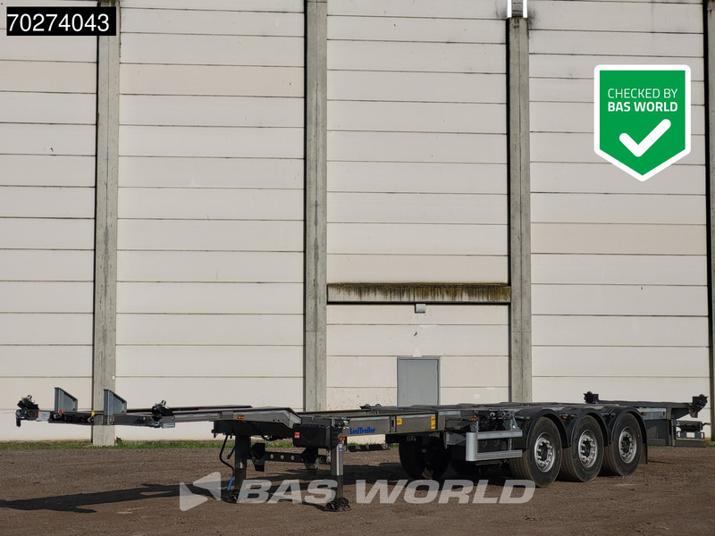 Lecitrailer SR3EC 3 axles UNUSED Liftachse Multi'45 - Kontejnerovy návěs/ Výměnná nástavba: obrázek 1 Lecitrailer SR3EC 3 axles UNUSED Liftachse Multi'45 - Kontejnerovy návěs/ Výměnná nástavba: obrázek 1