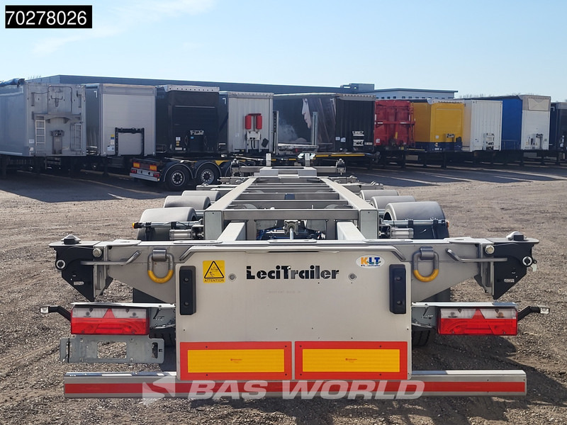 Lecitrailer SR3EC 3 axles UNUSED Liftachse Multi'45 - Kontejnerovy návěs/ Výměnná nástavba: obrázek 3 Lecitrailer SR3EC 3 axles UNUSED Liftachse Multi'45 - Kontejnerovy návěs/ Výměnná nástavba: obrázek 3