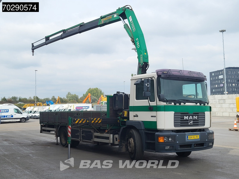 MAN 18.224 18 M 4X2 NL-Truck APK Fassi F150A.24 Kran Crane Manual Euro 2 - Nákladní automobil valníkový/ Plošinový, Auto s hydraulickou rukou: obrázek 3 MAN 18.224 18 M 4X2 NL-Truck APK Fassi F150A.24 Kran Crane Manual Euro 2 - Nákladní automobil valníkový/ Plošinový, Auto s hydraulickou rukou: obrázek 3