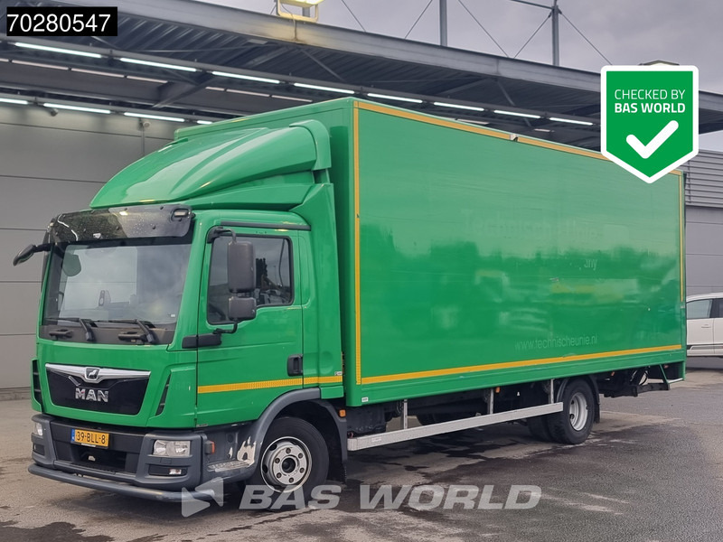 MAN TGL 10.190 4X2 10tonner NL-Truck Ladebordwand Automatic Euro 6 - Skříňový nákladní auto: obrázek 1 MAN TGL 10.190 4X2 10tonner NL-Truck Ladebordwand Automatic Euro 6 - Skříňový nákladní auto: obrázek 1