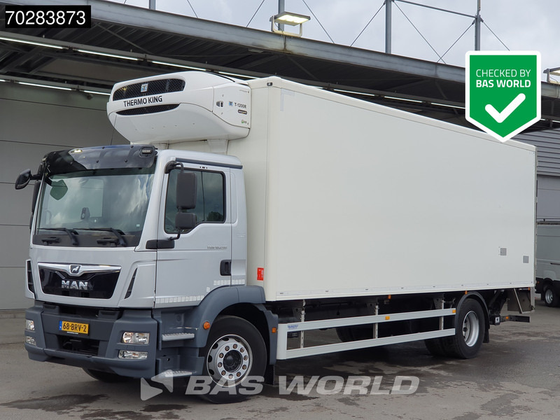 MAN TGM 18.290 TGM 4X2 NL-Truck Thermo King T-1200R Ladebordwand Euro 6 - Chladírenský nákladní automobil: obrázek 1 MAN TGM 18.290 TGM 4X2 NL-Truck Thermo King T-1200R Ladebordwand Euro 6 - Chladírenský nákladní automobil: obrázek 1
