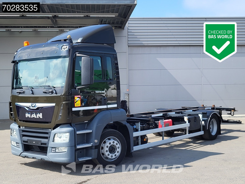 MAN TGS 18.360 834 4X2 19tonner BDF Automatic Navi Euro 6 - Kontejnérový podvozek/ Výměnná nástavba: obrázek 1 MAN TGS 18.360 834 4X2 19tonner BDF Automatic Navi Euro 6 - Kontejnérový podvozek/ Výměnná nástavba: obrázek 1