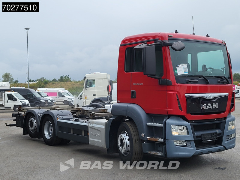Kontejnérový podvozek/ Výměnná nástavba MAN TGS 26.320 6X2 BDF ADR Lift+lenkasche Automatic Euro 6: obrázek 12