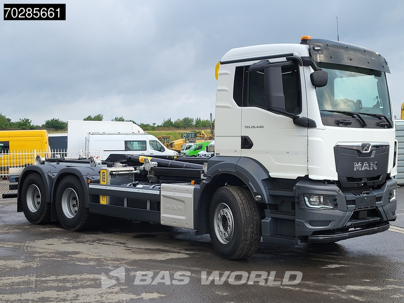 Nový Hákový nosič kontejnerů MAN TGS 26.440 6X4 NEW HYVA H20-60S Automatic Steelsuspension Euro 6: obrázek 6