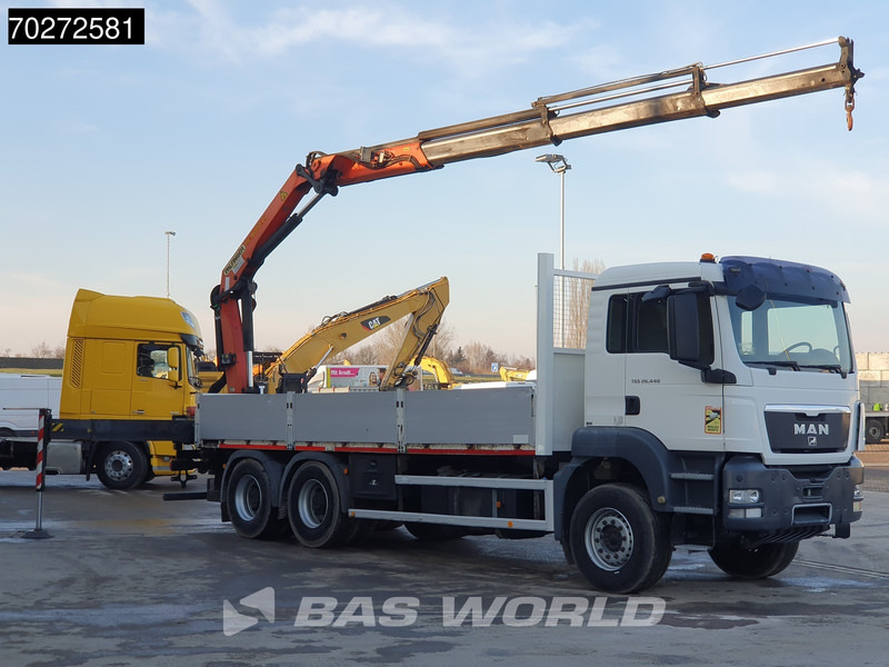 MAN TGS 26.440 6X4 Palfinger PK18002 EH Kran Crane Manual Remote Euro 5 - Nákladní automobil valníkový/ Plošinový, Auto s hydraulickou rukou: obrázek 5 MAN TGS 26.440 6X4 Palfinger PK18002 EH Kran Crane Manual Remote Euro 5 - Nákladní automobil valníkový/ Plošinový, Auto s hydraulickou rukou: obrázek 5