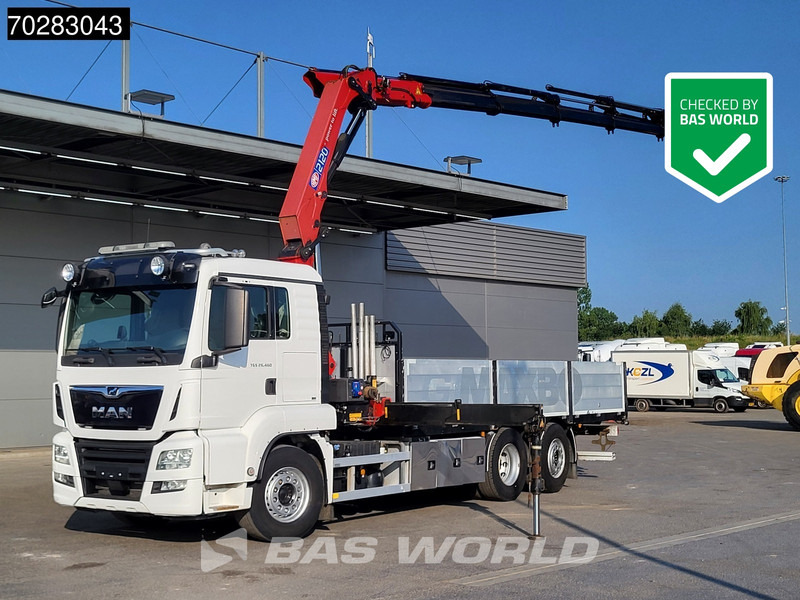MAN TGS 26.460 TGS 6X2 Retarder HMF 2120K 6x Extensions Crane Kran Navi Euro 6 - Nákladní automobil valníkový/ Plošinový, Auto s hydraulickou rukou: obrázek 1 MAN TGS 26.460 TGS 6X2 Retarder HMF 2120K 6x Extensions Crane Kran Navi Euro 6 - Nákladní automobil valníkový/ Plošinový, Auto s hydraulickou rukou: obrázek 1