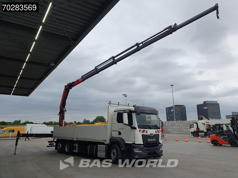 MAN TGS 26.470 6X2 Palfinger PK22002-EH Kran Crane Liftachse Navi Euro 6 - Nákladní automobil valníkový/ Plošinový, Auto s hydraulickou rukou: obrázek 2 MAN TGS 26.470 6X2 Palfinger PK22002-EH Kran Crane Liftachse Navi Euro 6 - Nákladní automobil valníkový/ Plošinový, Auto s hydraulickou rukou: obrázek 2
