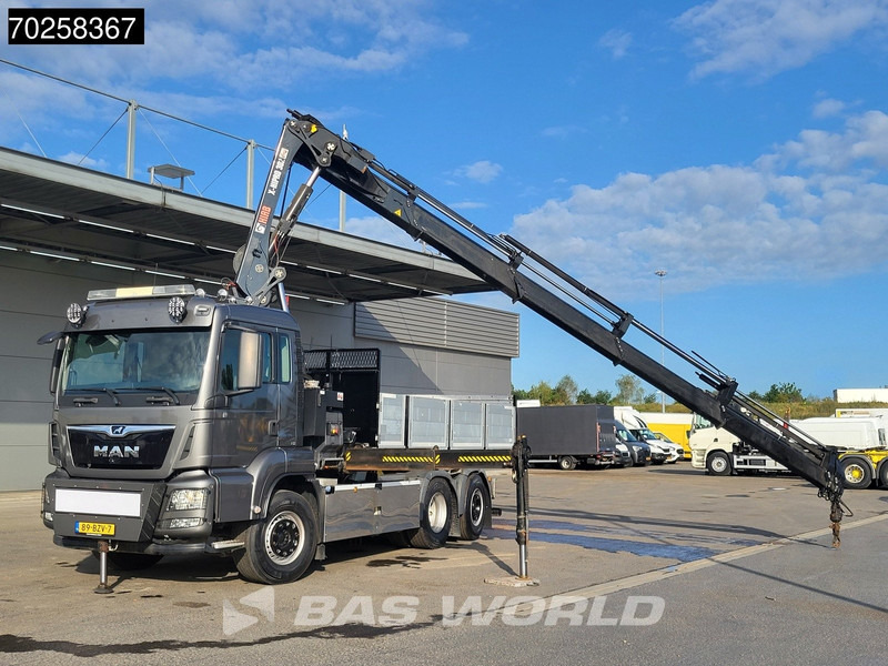 MAN TGS 26.500 6X2 Prepared NL-Truck NEW APK HIAB X-HIPRO 302 E-6 Crane Kran Fifth wheel - Sklápěč, Auto s hydraulickou rukou: obrázek 5 MAN TGS 26.500 6X2 Prepared NL-Truck NEW APK HIAB X-HIPRO 302 E-6 Crane Kran Fifth wheel - Sklápěč, Auto s hydraulickou rukou: obrázek 5