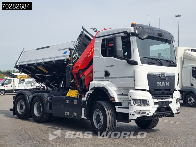MAN TGS 28.520 6X4 Palfinger PK24001 SLD 5 Kran 2-way tipper Retarder Big-Axle Liftachse Euro 6 - Sklápěč, Auto s hydraulickou rukou: obrázek 3 MAN TGS 28.520 6X4 Palfinger PK24001 SLD 5 Kran 2-way tipper Retarder Big-Axle Liftachse Euro 6 - Sklápěč, Auto s hydraulickou rukou: obrázek 3