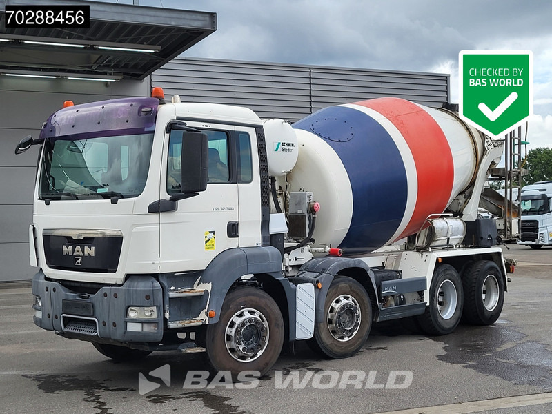 MAN TGS 32.360 8X4 9M3 Schwing Stetter Steel suspension Manual Euro 4 - Autodomíchávač: obrázek 1 MAN TGS 32.360 8X4 9M3 Schwing Stetter Steel suspension Manual Euro 4 - Autodomíchávač: obrázek 1