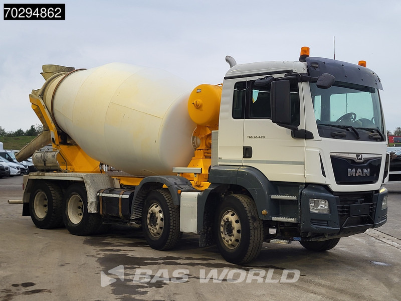 MAN TGS 32.420 8X4 9m3 Stetter Mixer Steel Suspension Automatic Euro 6 - Autodomíchávač: obrázek 3 MAN TGS 32.420 8X4 9m3 Stetter Mixer Steel Suspension Automatic Euro 6 - Autodomíchávač: obrázek 3