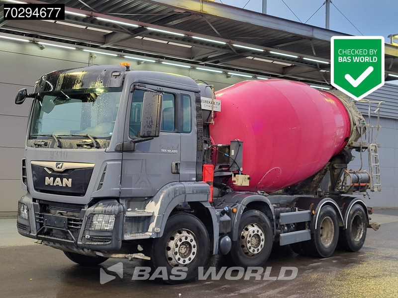 MAN TGS 32.430 8X4 9m3 Imer Mixer Steelsuspension Euro 6 - Autodomíchávač: obrázek 1 MAN TGS 32.430 8X4 9m3 Imer Mixer Steelsuspension Euro 6 - Autodomíchávač: obrázek 1
