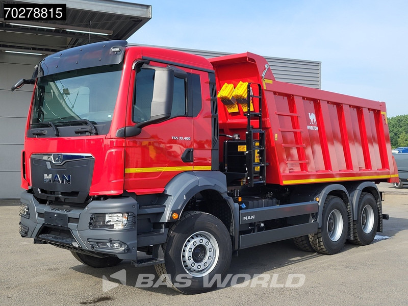 MAN TGS 33.400 6X4 NEW! 16m3 Wielton tipper Manual body heating Big-Axle Euro 5 - Sklápěč: obrázek 5 MAN TGS 33.400 6X4 NEW! 16m3 Wielton tipper Manual body heating Big-Axle Euro 5 - Sklápěč: obrázek 5