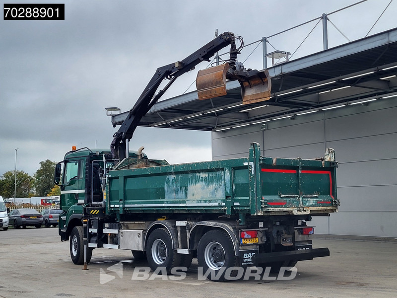MAN TGS 33.440 TGS 6X6 NL-Truck 12m3 Jansen Tipper HMF 1643 Crane Steering-Axle Big-Axle Automatic Euro 6 - Sklápěč, Auto s hydraulickou rukou: obrázek 2 MAN TGS 33.440 TGS 6X6 NL-Truck 12m3 Jansen Tipper HMF 1643 Crane Steering-Axle Big-Axle Automatic Euro 6 - Sklápěč, Auto s hydraulickou rukou: obrázek 2