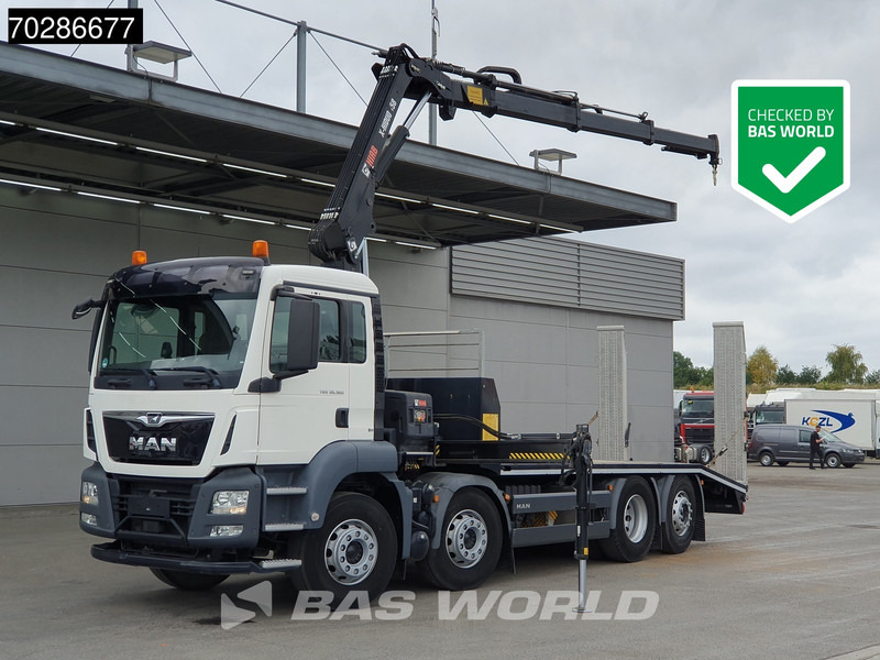 MAN TGS 35.360 8X2 HIAB X-Hiduo 158 BS-3 Crane Lift+lenkasche Machine transporter Euro 6 - Přepravník automobilů, Auto s hydraulickou rukou: obrázek 1 MAN TGS 35.360 8X2 HIAB X-Hiduo 158 BS-3 Crane Lift+lenkasche Machine transporter Euro 6 - Přepravník automobilů, Auto s hydraulickou rukou: obrázek 1
