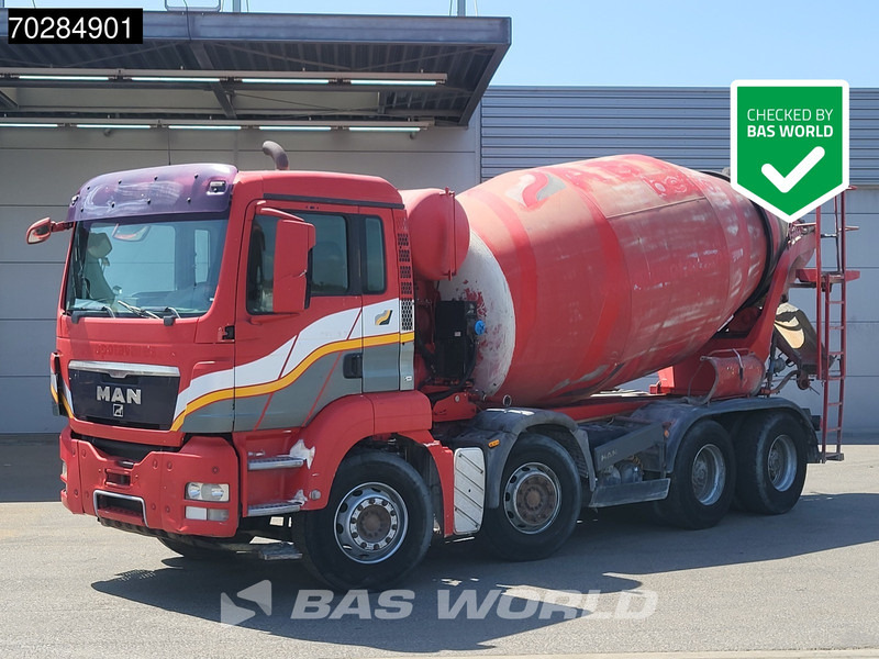 MAN TGS 35.360 8X4 9m3 Schwing Stetter Manual Big-Axle Steelsuspension Euro 4 - Autodomíchávač: obrázek 1 MAN TGS 35.360 8X4 9m3 Schwing Stetter Manual Big-Axle Steelsuspension Euro 4 - Autodomíchávač: obrázek 1