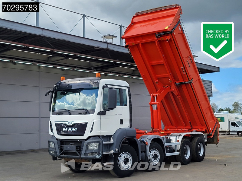 MAN TGS 35.400 8X4 13m3 CIF Bennes 2-side tipper Steel suspension Automatic Euro 6 - Sklápěč: obrázek 1 MAN TGS 35.400 8X4 13m3 CIF Bennes 2-side tipper Steel suspension Automatic Euro 6 - Sklápěč: obrázek 1
