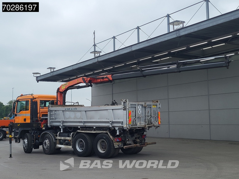 MAN TGS 35.400 8X4 Palfinger PK16001 K Kran Crane Retarder Big-Axle 2-Way tipper Euro 6 - Sklápěč, Auto s hydraulickou rukou: obrázek 2 MAN TGS 35.400 8X4 Palfinger PK16001 K Kran Crane Retarder Big-Axle 2-Way tipper Euro 6 - Sklápěč, Auto s hydraulickou rukou: obrázek 2