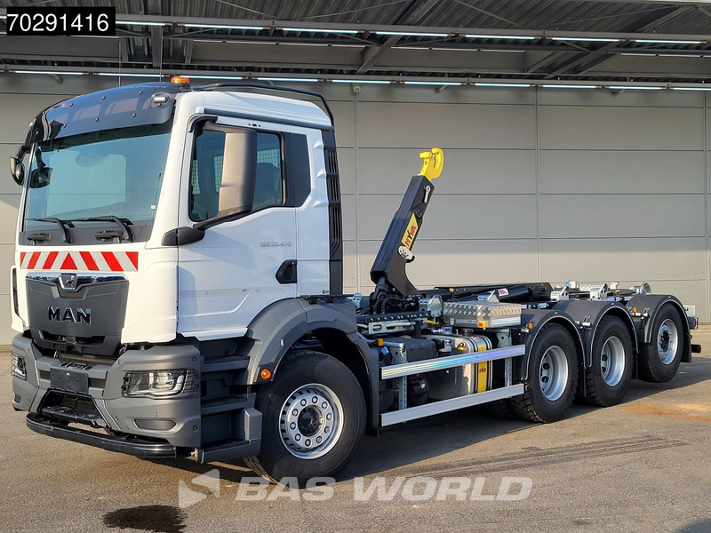 MAN TGS 35.470 8X4 NEW! HYVA 26-62 SKZ hooklift Lift+steering Axle Automatic Euro 6 - Hákový nosič kontejnerů: obrázek 3 MAN TGS 35.470 8X4 NEW! HYVA 26-62 SKZ hooklift Lift+steering Axle Automatic Euro 6 - Hákový nosič kontejnerů: obrázek 3