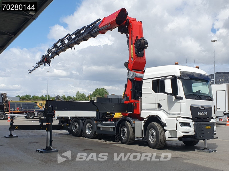 MAN TGS 35.520 8X4 Palfinger PK135.002 TEC 7 Kran Crane Hydrodrive Lift+steering axle Navi LED Euro 6 - Nákladní automobil valníkový/ Plošinový, Auto s hydraulickou rukou: obrázek 3 MAN TGS 35.520 8X4 Palfinger PK135.002 TEC 7 Kran Crane Hydrodrive Lift+steering axle Navi LED Euro 6 - Nákladní automobil valníkový/ Plošinový, Auto s hydraulickou rukou: obrázek 3