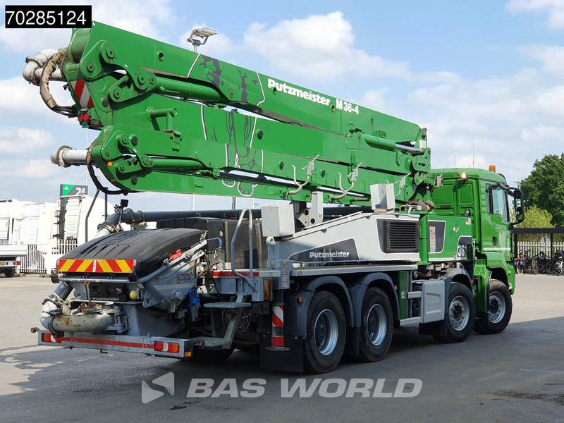 MAN TGS 37.460 8X4 Putzmeister M36-4 Pump Manual Big-Axle Steelsuspension Navi Euro 6 - Autočerpadlo: obrázek 5 MAN TGS 37.460 8X4 Putzmeister M36-4 Pump Manual Big-Axle Steelsuspension Navi Euro 6 - Autočerpadlo: obrázek 5