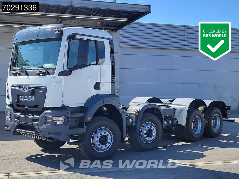MAN TGS 41.400 8X4 New! Steelsuspension Big-Axle Manual Euro 2 - Podvozek s kabinou: obrázek 1 MAN TGS 41.400 8X4 New! Steelsuspension Big-Axle Manual Euro 2 - Podvozek s kabinou: obrázek 1