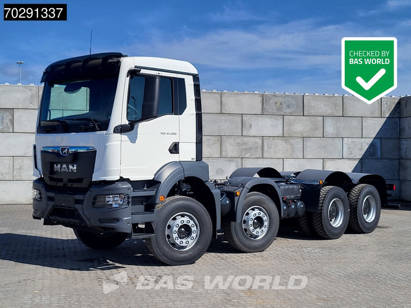 MAN TGS 41.400 8X4 New! Steelsuspension Big-Axle Manual Euro 2 - Podvozek s kabinou: obrázek 1 MAN TGS 41.400 8X4 New! Steelsuspension Big-Axle Manual Euro 2 - Podvozek s kabinou: obrázek 1