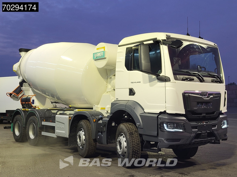 MAN TGS 41.440 8X4 NEW! 12m3 Imer Mixer Steelsuspension Big-Axle Automatic Euro 6 - Autodomíchávač: obrázek 3 MAN TGS 41.440 8X4 NEW! 12m3 Imer Mixer Steelsuspension Big-Axle Automatic Euro 6 - Autodomíchávač: obrázek 3